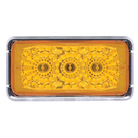 Optronics Waterproof LED Miro-Flex Sealed Trailer Marker/Clearance Light, Amber